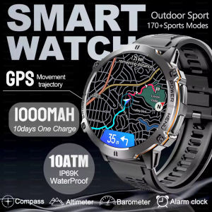 2025 New HOT Outdoor Military Smart Watch Men 1.73" AMOLED IP69K10ATM Waterproof 1000mAh Super Large Battery HD BT Call Watch