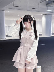 Galaxy with You Plaid Waist-Cinching Mass Production Style Lolita Dress Original Subculture Japanese School Uniform Set