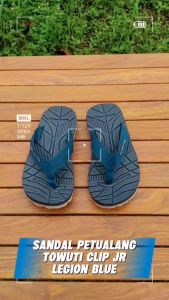 Petualang Towuti Clip Jr Legion Blue - Sandal Gunung/Hiking Jepit Anak Dewasa Petualang