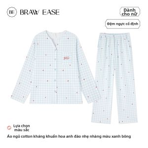 BE | Bộ Đồ Ngủ Nữ Dài Tay và Quần Mùa Thu Xuân