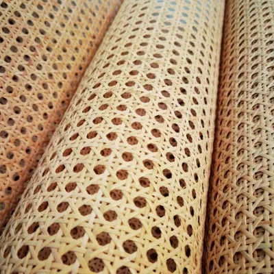 Anyaman Rotan Lembaran 50x100 Motif Bulat Mata Ayam