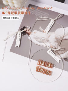 เล็บอะคริลิคสี Swatch แสดงผล ไม้แขวนเสื้อตัวอย่างบอร์ดพรีเมี่ยมเล็บเครื่องมือสําหรับร้านเสริมสวยและมืออาชีพ