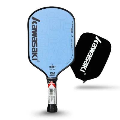 Kawasaki 14 มม.PP Honeycomb Core ภายใน & T700 พื้นผิวคาร์บอนการแข่งขัน Professional Pickleball Paddle KING 6