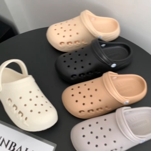 ส่งจากไทย🌈 รองเท้าแตะหัวโตสีพื้น รองเท้าแตะแบบสวมแฟชั่นสไตล์เกาหลี งานยางนิ่มเบาใส่สบาย ใส่เที่ยว🌈SUNSB5