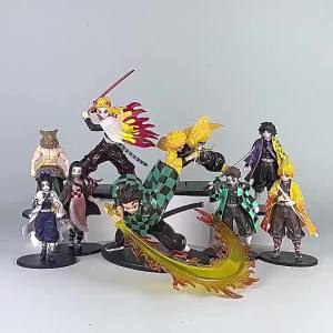 Bandai | Anime Warrior Character Statue Model Dynamic Fighting Pose Figure Desktop Display Ornament Collectible Decor Gift Taning Jiro