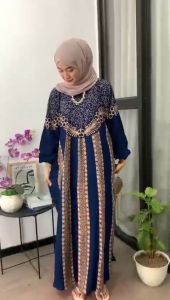 DIVASHION - Terbaru Kaftan Wanita Jumbo Terbaru Bahan Rayon Premium Busui Nyaman Dan Halus
