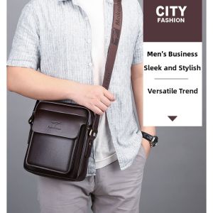 XIANXINGREN | Men Business Casual Large Capacity Shoulder Bag