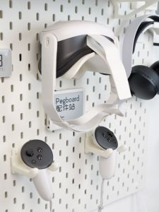 Ikea Skadis Compatible Quest3 Quest2 Holder Home Storage Organizer Plastic Hole Board Accessories Hook Installation