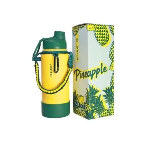 (FREE PARACORD/NAME) Hilee Sweet Harvest with Silicone Boot and Paracord Vacuum-Insulated Stainless Steel Drinking Water Bottle