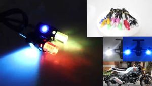 1pcs Motorcycle Led Turn Signal Light Eagle Eye Indicator Light Universal Always On Drl Led lamp