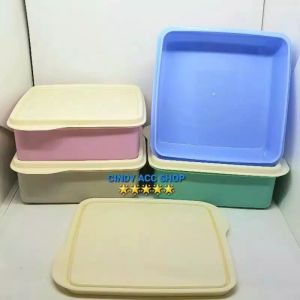 Souvenir Kado Kotak Makan Lunch Box Polos Non Skat BPA Free