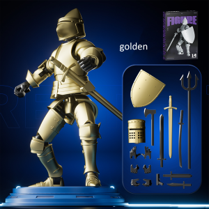 3D printed doll toy joint movable doll ornament creative decompression DIY assembly warrior doll