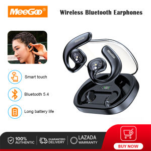 MeeGoo TWS Wireless Headset Bluetooth 5.4 with LED Display Earphones Sport Headphone Mini Earbuds with Mic Wireless Earbuds