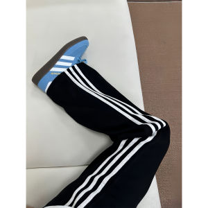 Quần Thể Thao Nam Ba Sọc American Hiphop Quần Ống Rộng Quần Dài Thường Ngày Mùa Hè 2025 Quần Ống Đứng Quần Ống Rộng