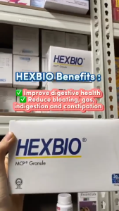 【100% original-BUY 3 GET 1 FREE】READY STOCK HEXBIO Granule Probiotic 45 Sachets EXP:11/2026