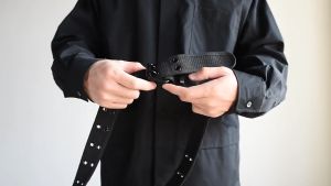 🅰 Double Grommet Belt 🅰 เข็มขัด เข็มขัดสนามทหาร 🔸อเนกประสงค์แบบรูตาไก่คู่ หัวเหล็กอัลลอยด์120*4 CM🔷ร้านไทย ส่งไว✅