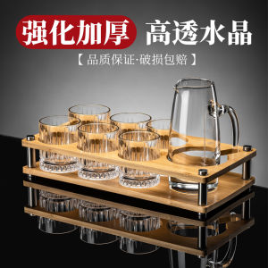 Luxury Small Size Glass Liquor Cup Set Two Liang Premium Quality Home Use Personal Dedicated Whiskey Glasses Chinese Style