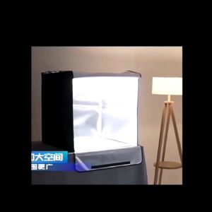 กล่องถ่ายภาพสินค้า ขนาด 45CM 65CM แถม PVC 6 สี แผ่นพื้นหลัง สตูดิโอแบบพับได้