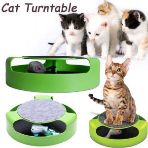 Cat Training Play Scratch Toys Funny Mouse Play Toys Interactive Pet Toys with Moving Mouse Cat Toys Interactive