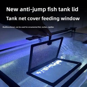 VOA | Magnetic Invisible Turtle Aquarium Jump Prevention Net Cover