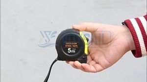 Voysail 3m 5m Convenient Small Steel Tape Measure Retractable Measurement Yellow Blade Adhesive Tape