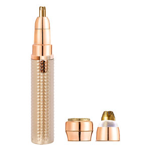 3 in 1 Womens Electric Epilator USB Charging Portable Hair Remover Bikini Painless Shaver for Women Body Facial Eyebrow Trimmer