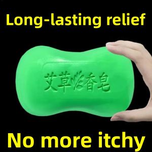 Lucky Aromatherapy Artemisia Essential Oil Soap Gentle Full Body Cleansing Mens Bath Soap Handmade Soap Fungus Eliminating