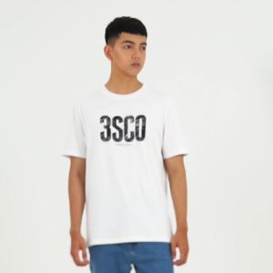 3Second Kaos Pria Lengan Pendek Katun Regular Fit Casual Tee Atasan Baju OL-C360424