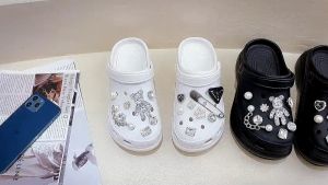 [ FREE PERMATA ] Sandal Wanita FUJI Permata Dewasa Korean Style Wedges Include Accesoris Permata Sendal Wanita Baim Tinggi Dewasa Slip On Rubber Super Soft Empuk Ringan