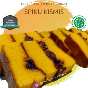Kue Bolu Lapis Surabaya/Spikoe/Spiku Kismis Asli dengan Resep Kuno