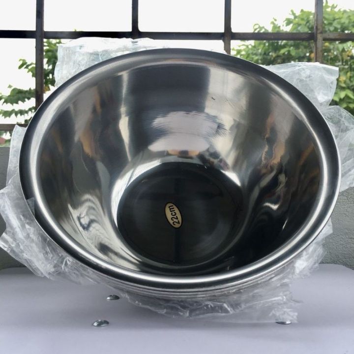 Bát inox size lớn 22cm dùng trong spa | Lazada.vn