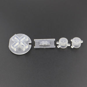 Full Set Replacement Buttons For Game Boy Color GBC D-pad A B Power On Off Button DIY Repair Parts
