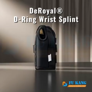 DeRoyal D-Ring Wrist Splint Black | Wrist Brace for Sprains Carpal Tunnel Tendonitis