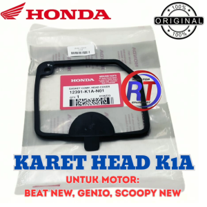 KARET HEAD KODE K1A HONDA UNTUK MOTOR GENIO K0J (2019 - SEKARANG) SCOOPY K2F (2021 - SEKARANG) DLL..
