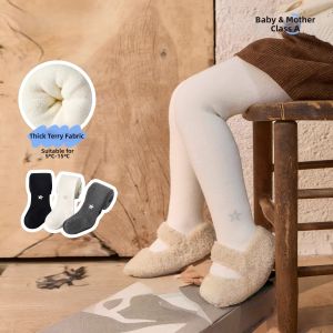 Thermal Thick Terry Footed Tights