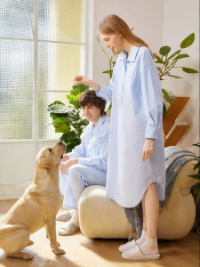 Sensitive Skin Long Cotton Nightgown
