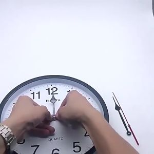 Wall Clock Mute Quartz Movement Repair Parts Replace Sets  Include DIY Clock Mechanism & Hour Hand Accessories