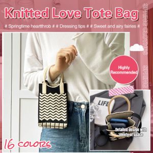 กระเป๋าผ้าถักลายการ์ตูน กระเป๋าสะพายโทรศัพท์มือถือมัลติฟังก์ชั่นน้ำหนักเบาในฤดูร้อน