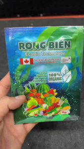 Phân Bón Lá Rong Biển Hữu Cơ Sinh Học – Mát Cây Mát Bông Lớn Trái Xanh Lá Cải Tạo Đất Chống Sốc Giảm Stress Cây Khỏe Lá Dày Trái Dép Đẹp Đất Tơi Xốp
