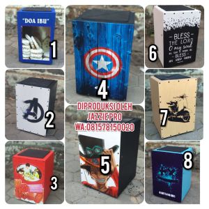 cajon/kajon/kajun/kahon free custom desain by request