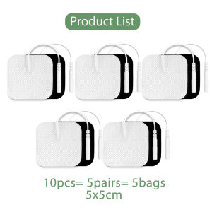 10/20/50Pcs Tens Self-adhesive Electrode Pads Gel Patches For Acupuncture Massager Slimming Pulse EMS Muscle Stimulator Sticker