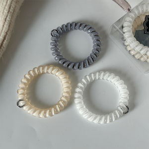 ยางรัดผมสุดเก๋ ยางยืดสูง ทนทาน ยางรัดผมสไตล์เกาหลีสำหรับผู้หญิง ยางรัดผมม้า ยางรัดผมโทรศัพท์มือถือ ยางรัดผมสไตล์เกาหลี