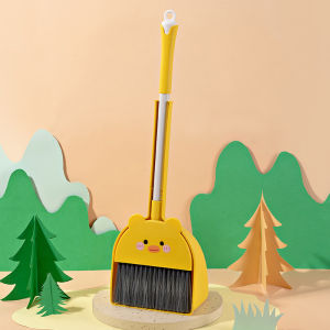 Mini Broom And Dustpan Set for Students Desktop Cleaning Tool Plastic Material Versatile Use Household Personal Cleaning Equipment