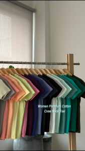 Oxwhite Women Premium Cotton Crew Neck Round Tee