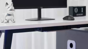 ที่เก็บคีย์บอร์ด เเล็ปท็อป แข็งแรง สวยงาม ถาดวางจัดเก็บระเบียบ รุ่นเจาะโต๊ะ