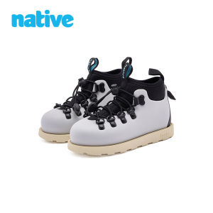 Native Childrens Snow Boots Autumn Winter High Top Outdoor Boots European Bag Boots Cotton Boots for Mother Daughter