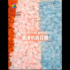 100Pcs Non-Woven Artificial Rose Petals for Wedding Table Confetti Hotel Event Party