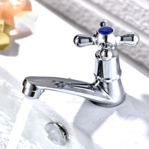 Zinc Alloy Basin Sink Faucet Single Hole Sink Tap Hot Cold Mixer Wash Tap Hotel Bathroom Accessories Household Items Kitchen Tap