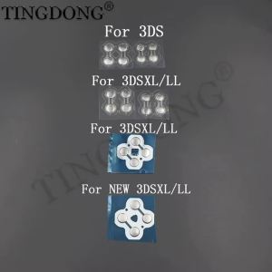 Nút Bấm Kim Loại Dạng Vòm D-Pad Phim Dẫn Điện Cho Nintendo 3DS XL Phụ Kiện Nâng Cấp Bộ Điều Khiển 3DS XL LL Mới
