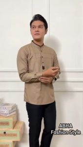 Baju Koko Pria Dewasa Polos Motif Jagat Terbaru